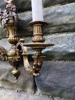 Pair of English Twin Branch Wall Lights (5 of 9) Pair of English Twin Branch Wall Lights (5 of 9)
