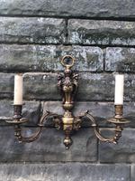 Pair of English Twin Branch Wall Lights (8 of 9) Pair of English Twin Branch Wall Lights (8 of 9)