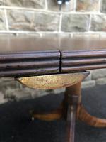 Antique Mahogany Twin Pillar 7.5ft Extending Dining Table (3 of 9) Antique Mahogany Twin Pillar 7.5ft Extending Dining Table (3 of 9)