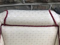 Pair of Antique English Upholstered Armchairs (4 of 9) Pair of Antique English Upholstered Armchairs (4 of 9)