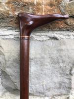Antique Carved Foot Walking Stick (6 of 7) Antique Carved Foot Walking Stick (6 of 7)