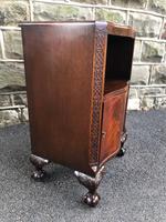 Antique Mahogany Serpentine Bedside Cabinet c.1910 (6 of 10) Antique Mahogany Serpentine Bedside Cabinet c.1910 (6 of 10)