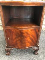 Antique Mahogany Serpentine Bedside Cabinet c.1910 (7 of 10) Antique Mahogany Serpentine Bedside Cabinet c.1910 (7 of 10)