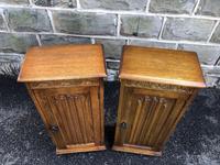 Pair of Carved Oak Bedside Cabinets (2 of 6) Pair of Carved Oak Bedside Cabinets (2 of 6)