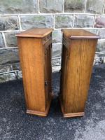 Pair of Carved Oak Bedside Cabinets (3 of 6) Pair of Carved Oak Bedside Cabinets (3 of 6)