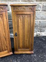 Pair of Carved Oak Bedside Cabinets (5 of 6) Pair of Carved Oak Bedside Cabinets (5 of 6)