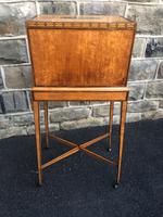 Sheration Period Satinwood & Coramandel Writing Cabinet (6 of 11) Sheration Period Satinwood & Coramandel Writing Cabinet (6 of 11)