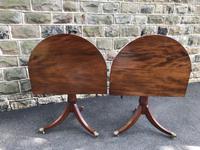 Antique Mahogany Twin Pillar Extending Dining Table (10 of 10) Antique Mahogany Twin Pillar Extending Dining Table (10 of 10)