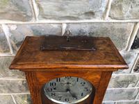 Antique Oak Cased Regulator Clock (4 of 9) Antique Oak Cased Regulator Clock (4 of 9)