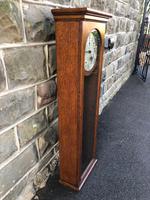 Antique Oak Cased Regulator Clock (6 of 9) Antique Oak Cased Regulator Clock (6 of 9)