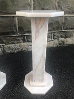 Pair of Marble Column Stands (3 of 7) Pair of Marble Column Stands (3 of 7)