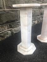 Pair of Marble Column Stands (6 of 7) Pair of Marble Column Stands (6 of 7)