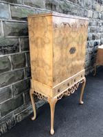 Antique Burr Walnut Cocktail Cabinet by Epstein (2 of 9) Antique Burr Walnut Cocktail Cabinet by Epstein (2 of 9)