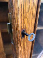 Antique Carved Oak Glazed Bookcase (7 of 10) Antique Carved Oak Glazed Bookcase (7 of 10)