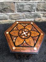 Decorative Antique Inlaid Table c.1890 (5 of 8) Decorative Antique Inlaid Table c.1890 (5 of 8)