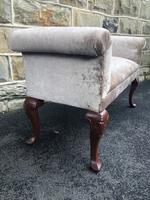Antique English Walnut Window Seat Stool (5 of 7) Antique English Walnut Window Seat Stool (5 of 7)
