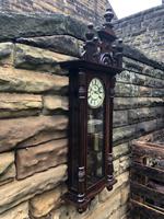 Antique Walnut Double Weight Vienna Wall Clock Gustav Becker (5 of 10) Antique Walnut Double Weight Vienna Wall Clock Gustav Becker (5 of 10)