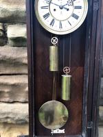 Antique Walnut Double Weight Vienna Wall Clock Gustav Becker (7 of 10) Antique Walnut Double Weight Vienna Wall Clock Gustav Becker (7 of 10)