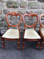 Antique Set of 6 Mahogany Balloon Back Dining Chairs (2 of 11) Antique Set of 6 Mahogany Balloon Back Dining Chairs (2 of 11)