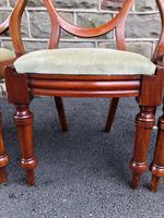 Antique Set of 6 Mahogany Balloon Back Dining Chairs (8 of 11) Antique Set of 6 Mahogany Balloon Back Dining Chairs (8 of 11)