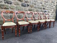 Antique Set of 6 Mahogany Balloon Back Dining Chairs (9 of 11) Antique Set of 6 Mahogany Balloon Back Dining Chairs (9 of 11)