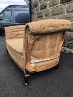 Antique English Upholstered Sofa for recovering (4 of 9) Antique English Upholstered Sofa for recovering (4 of 9)