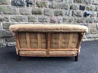 Antique English Upholstered Sofa for recovering (9 of 9) Antique English Upholstered Sofa for recovering (9 of 9)