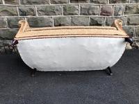 Antique English Upholstered Sofa for recovering (7 of 9) Antique English Upholstered Sofa for recovering (7 of 9)