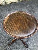 Antique Mahogany Tripod Wine Table (5 of 5) Antique Mahogany Tripod Wine Table (5 of 5)