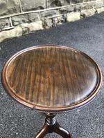 Antique Mahogany Tripod Wine Table (3 of 5) Antique Mahogany Tripod Wine Table (3 of 5)