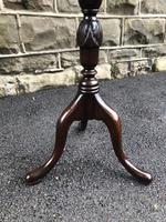 Antique Mahogany Torchiere Plant Stand (2 of 6) Antique Mahogany Torchiere Plant Stand (2 of 6)