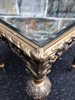 Gilt Wood Mirrored Coffee Table (3 of 4) Gilt Wood Mirrored Coffee Table (3 of 4)