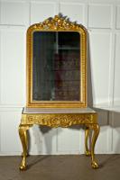 19th Century French Marble Top Gilt Console or Hall Table (2 of 6) 19th Century French Marble Top Gilt Console or Hall Table (2 of 6)