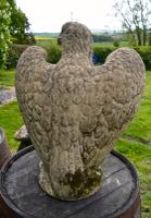 Pair of Large Old Weathered Eagle Statues or Pillar Caps (6 of 9) Pair of Large Old Weathered Eagle Statues or Pillar Caps (6 of 9)