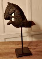 Primitive Architectural Carved Wood Mounted Indian Horse Head (5 of 6) Primitive Architectural Carved Wood Mounted Indian Horse Head (5 of 6)