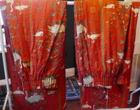 A Very Large Pair of Lined Greeff Vintage Curtains “Aviary From the Emperors” Fabric (7 of 9) A Very Large Pair of Lined Greeff Vintage Curtains “Aviary From the Emperors” Fabric (7 of 9)
