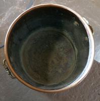 19th Century Copper Log Bin Cauldron (4 of 7) 19th Century Copper Log Bin Cauldron (4 of 7)