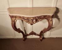 Old French Gilt Console or Hall Table (5 of 6) Old French Gilt Console or Hall Table (5 of 6)