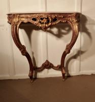 Old French Gilt Console or Hall Table (3 of 6) Old French Gilt Console or Hall Table (3 of 6)