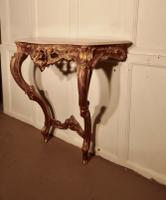 Old French Gilt Console or Hall Table (6 of 6) Old French Gilt Console or Hall Table (6 of 6)