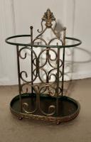 Roomy Half Round Wirework Stick Stand or Umbrella Stand (4 of 5) Roomy Half Round Wirework Stick Stand or Umbrella Stand (4 of 5)