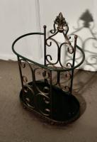 Roomy Half Round Wirework Stick Stand or Umbrella Stand (3 of 5) Roomy Half Round Wirework Stick Stand or Umbrella Stand (3 of 5)