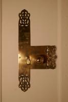 Large Art Nouveau Brass Front Door Plate with Knob & Escutcheon (5 of 5) Large Art Nouveau Brass Front Door Plate with Knob & Escutcheon (5 of 5)
