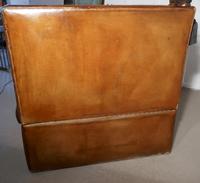 Large Dark Tan Leather Knole Settee (4 of 9) Large Dark Tan Leather Knole Settee (4 of 9)