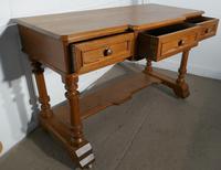 Arts and Crafts Pitch Pine Writing Table (3 of 7) Arts and Crafts Pitch Pine Writing Table (3 of 7)