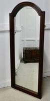 Mirror with Arch Top Moulded 2.5” Wide Mahogany Frame (4 of 5) Mirror with Arch Top Moulded 2.5” Wide Mahogany Frame (4 of 5)