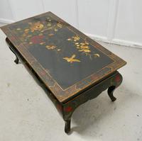 Painted & Lacquered Chinoiserie Coffee Table (5 of 7) Painted & Lacquered Chinoiserie Coffee Table (5 of 7)