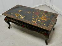 Painted & Lacquered Chinoiserie Coffee Table (6 of 7) Painted & Lacquered Chinoiserie Coffee Table (6 of 7)