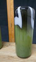 Pair of Tall Mid Century Glass Art Glass Vases (5 of 6) Pair of Tall Mid Century Glass Art Glass Vases (5 of 6)