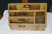 Distressed Industrial Look Desk Top Stationary Box Letter Rack (3 of 8) Distressed Industrial Look Desk Top Stationary Box Letter Rack (3 of 8)